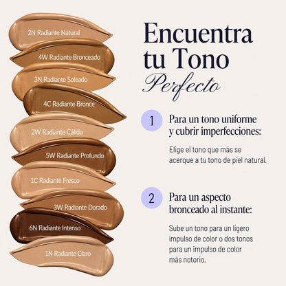 Aviora™ Corrector Corporal de Cobertura Total con Brocha