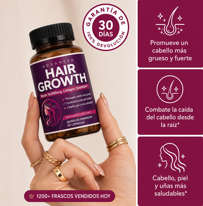 Aviora™ Suplemento Avanzado para el Crecimiento del Cabello