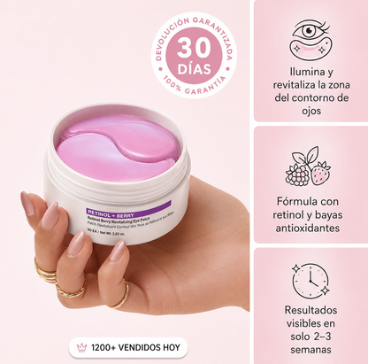 Aviora™ Parches Revitalizantes para Ojos con Retinol Berry