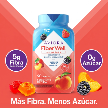 Gomitas Fiber Well Sin Azúcar